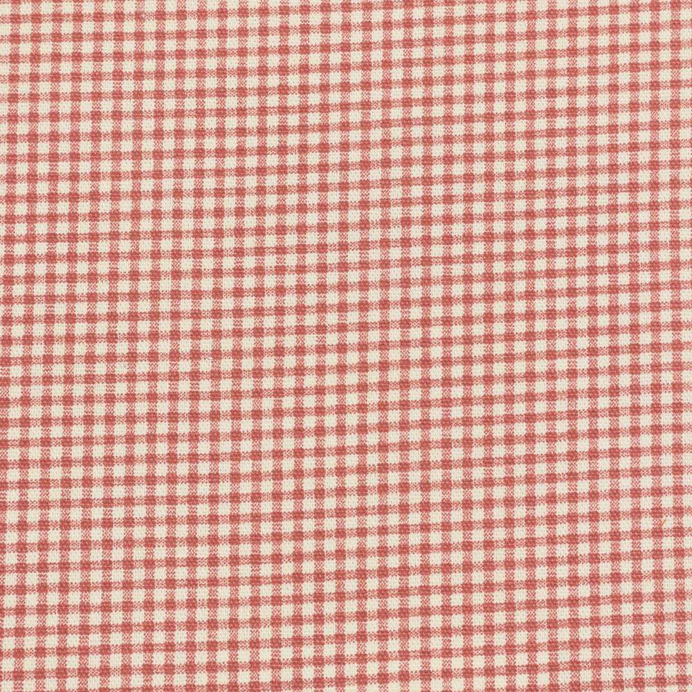 Williams 1 Rosebud by Stout Designer Fabric COMFORTABLE LIVING QUARTZ/TILE 100%COT PAKISTAN Horizontal: 0.250 and Vertical: 0.250 55 in - Swanky Fabrics -