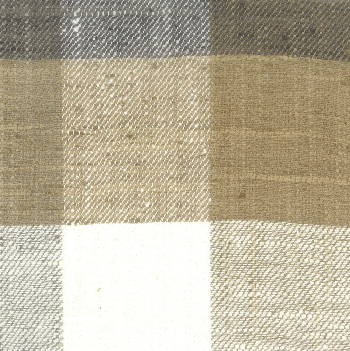Wintergarden 1 Stone by Stout Designer Fabric COMFORTABLE LIVING PLATINUM/SLATE 100%POL INDIA WYZENBEEK 51 000 DOUBLE RUB WEAR TEST (HEAVY DUTY) FLAME RETARDANT-U.F.A.C. CLASS 1 CATB 117-2013 Horizontal: 10 and Vertical: 10 54 in - Swanky Fabrics -