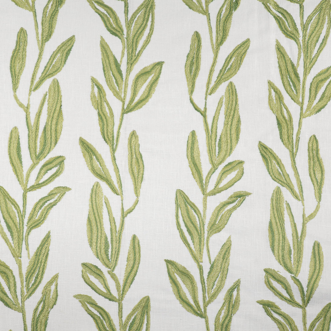 Wildwood # 628 Jungle by Maxwell Designer Fabric Color Theory-Vol. X Juniper 70% COTTON 25% POLYESTER 5% LINEN EMB.-100% RAYON INDIA V-15.2" H-8.8" W: 54" EMB: 53" - Swanky Fabrics -