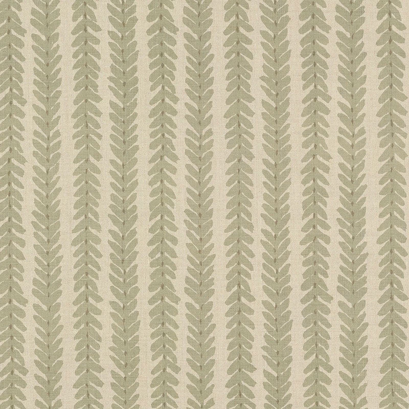 Woodperry Sage Wood006 by Schumacher Designer Fabric VEERE GRENNEY I See Sample UNITED KINGDOM MEDIUM DUTY </p><p>Repeat: Horizontal: 4 3/8" (11CM) and Vertical: 15 1/2" (39CM) 52" (132CM) - Swanky Fabrics -