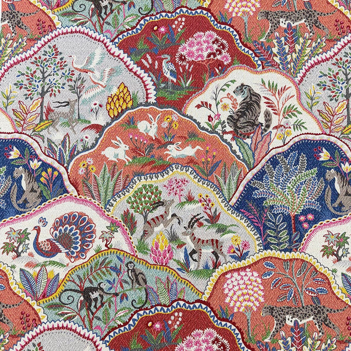 Woodland Multi by Magnolia Designer Fabric - 100% Cotton Peru 30,000 WYZ Horizontal: 27 and Vertical: 27 54 - Swanky Fabrics -