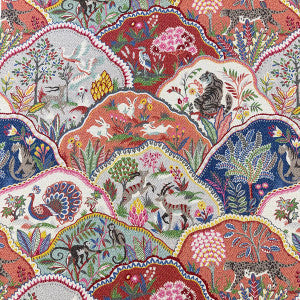 Magnolia Fabric Woodland Multi