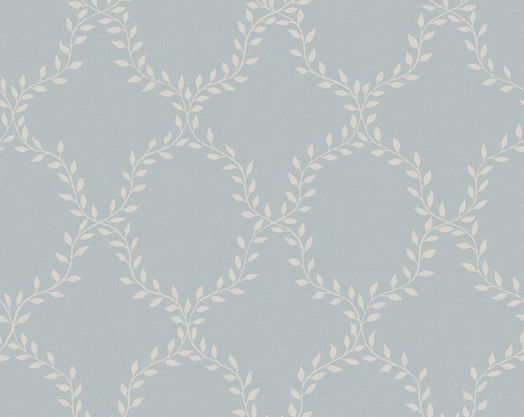 Wilma Misty Blue WSB05030002 by Sandberg Designer Wallpaper