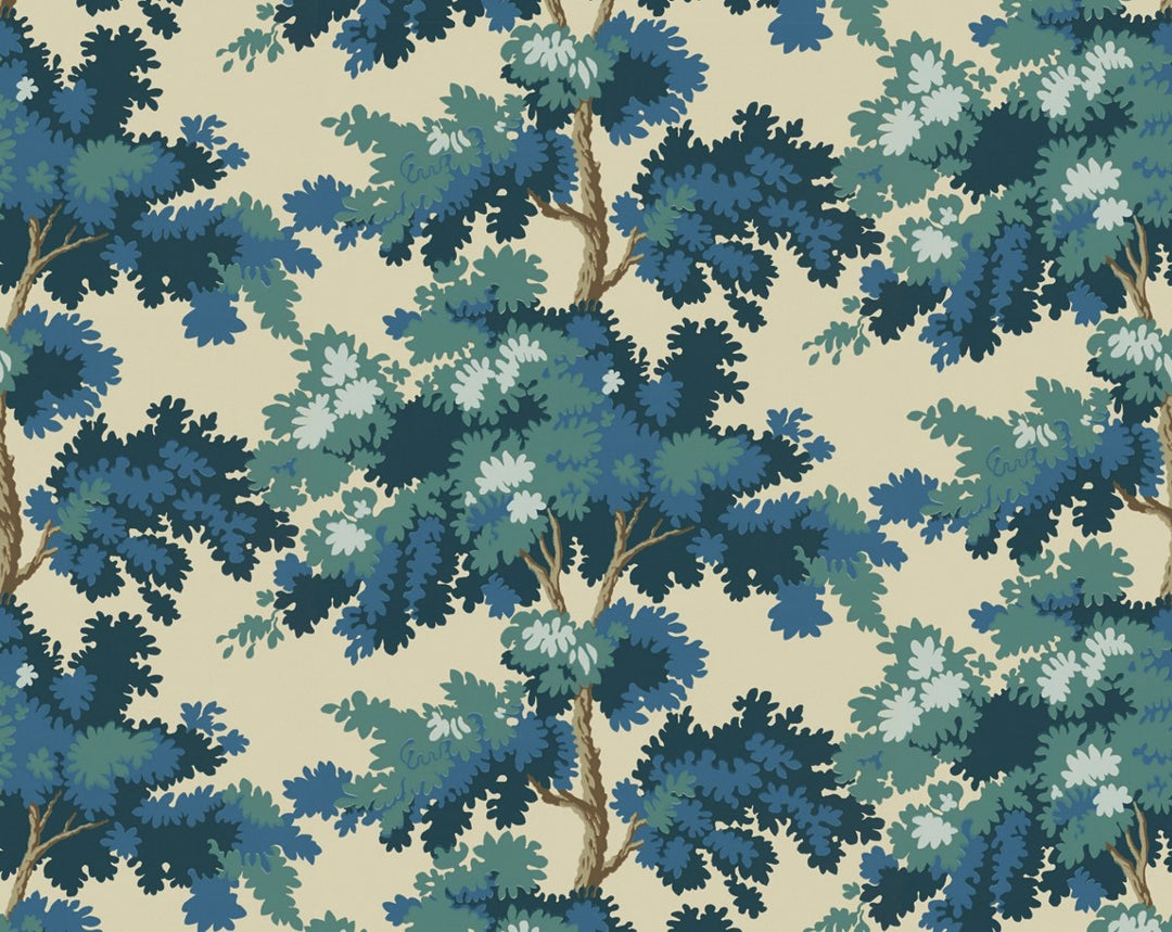 Raphael Dark Blue WSB04440066 by Sandberg Designer Wallpaper