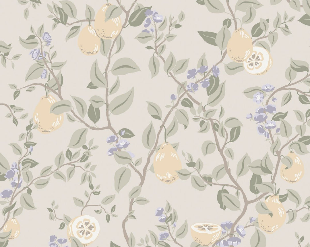 Kvitten Lilac WSB04320069 by Sandberg Designer Wallpaper