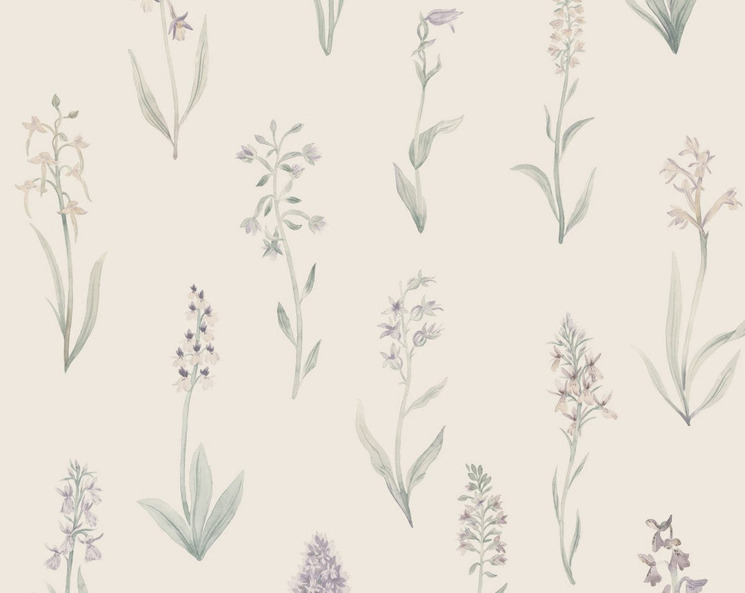 Alma Lilac WSBALMA0335 by Sandberg Designer Wallpaper