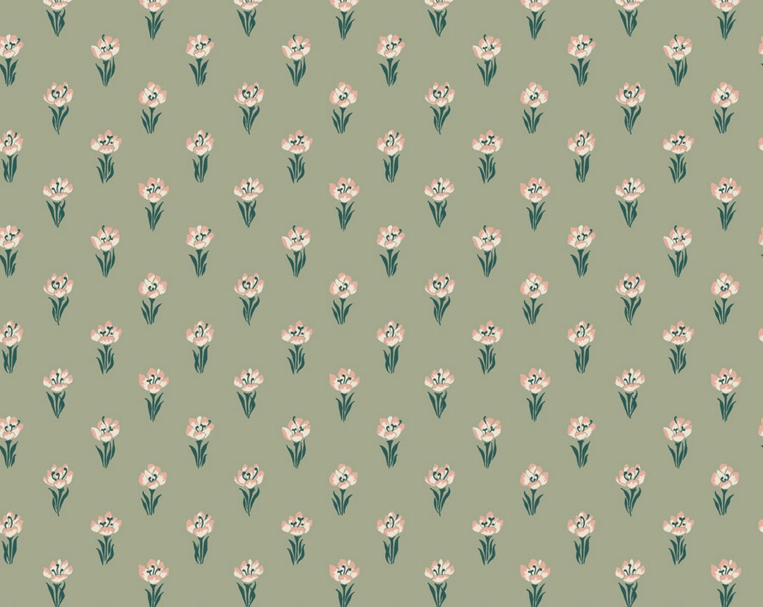 Betty Green WSBBETTY0374 by Sandberg Designer Wallpaper