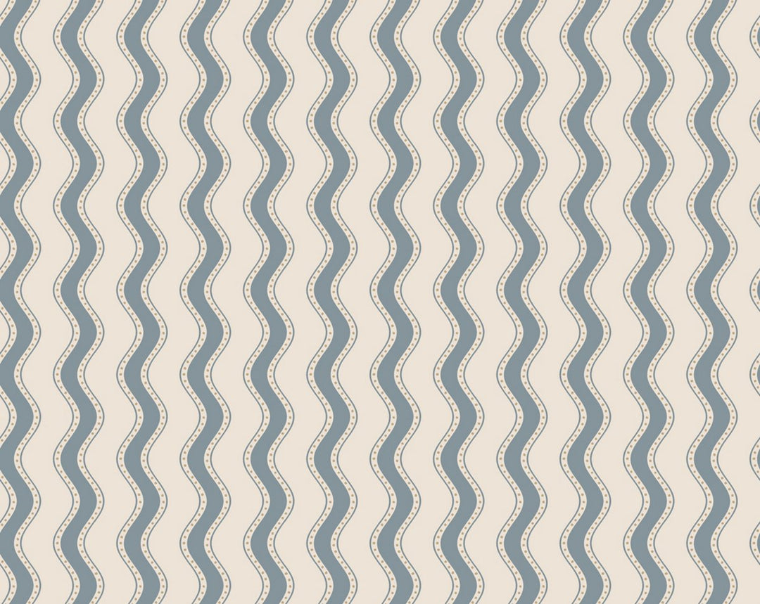 Erik Indigo Blue WSBERIK0474 by Sandberg Designer Wallpaper