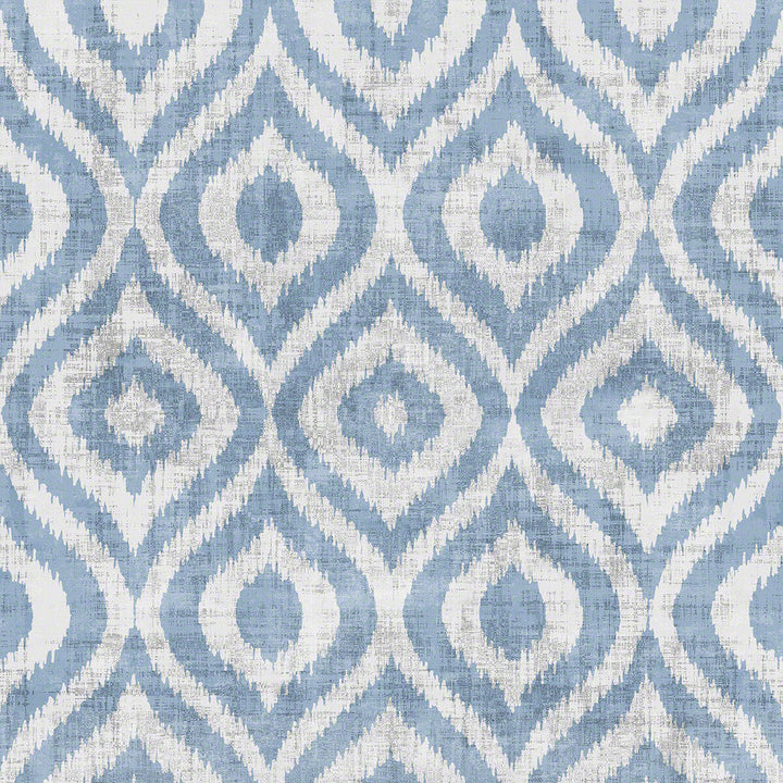 Batik Powder Bluep by Winfield Thybony Designer Wallcovering WINFIELD THYBONY SHOWHOUSE GRASS - 100% United States - Horizontal: 18 and Vertical: 17 34 - Swanky Fabrics -
