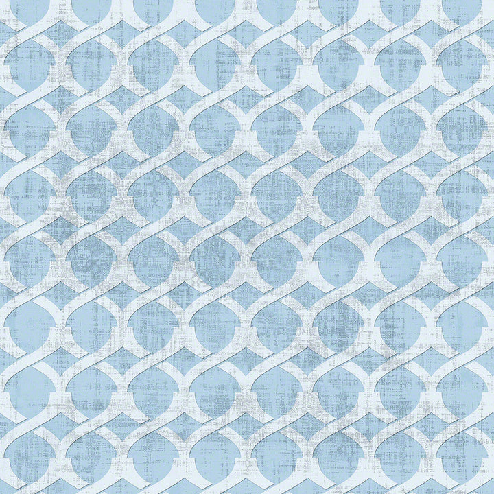 Chain Crisp Whitep by Winfield Thybony Designer Wallcovering WINFIELD THYBONY SHOWHOUSE GRASS - 100% United States - Horizontal: 4.5 and Vertical: 4.25 34 - Swanky Fabrics -