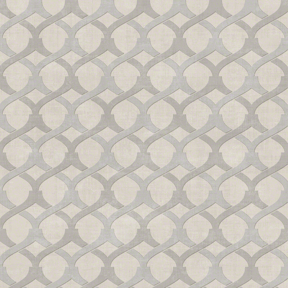 Chain Neutral by Winfield Thybony Designer Wallcovering WINFIELD THYBONY SHOWHOUSE GRASS - 100% United States - Horizontal: 4.5 and Vertical: 4.25 34 - Swanky Fabrics -