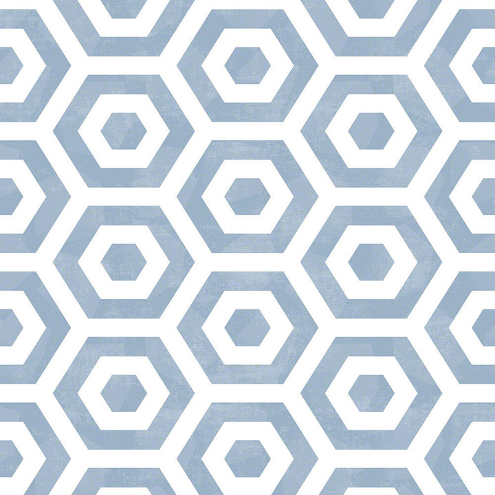 Pop Powder Blue by Winfield Thybony Designer Wallcovering WINFIELD THYBONY SHOWHOUSE GRASS - 100% United States - Horizontal: 18 and Vertical: 17 34 - Swanky Fabrics -