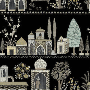 Winfield Thybony Wallpaper Medina Raven WTK20108.WT.0