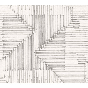 Winfield Thybony Wallpaper Warp & Weft Grey On Grey