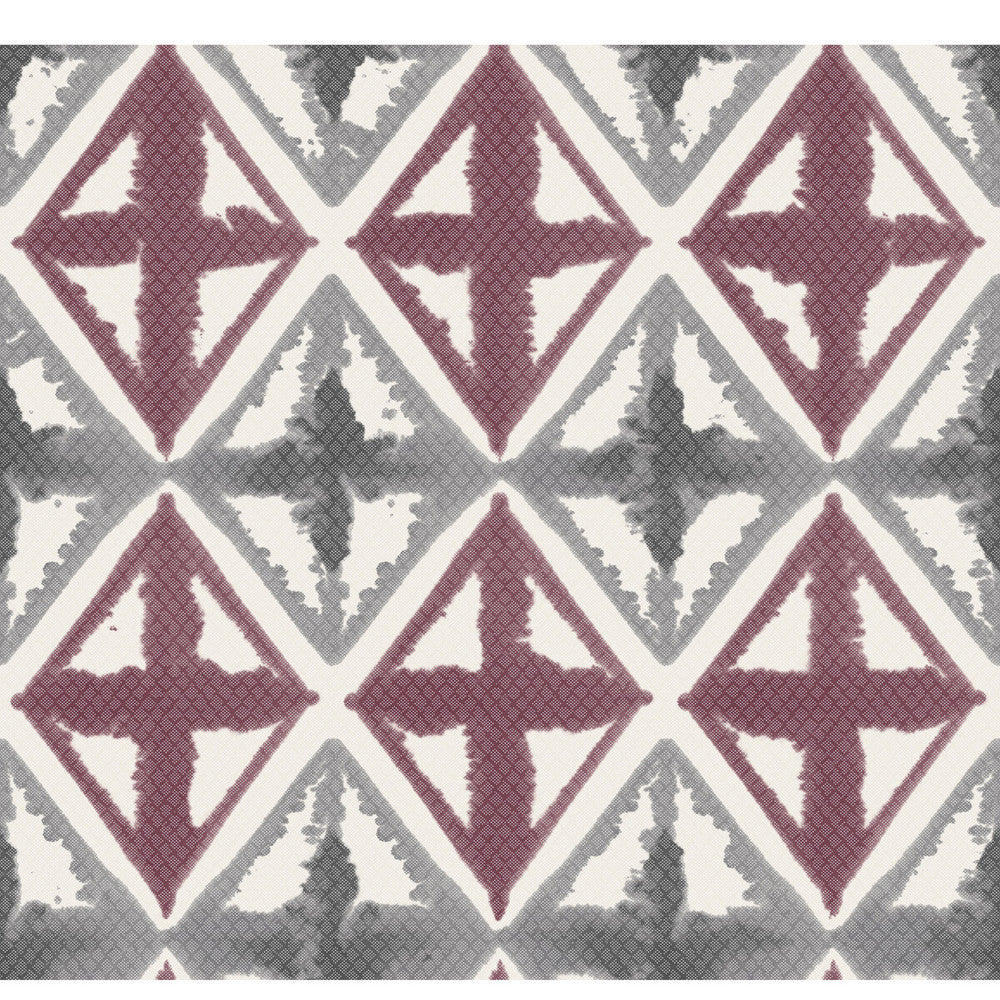Diamond Block Port by Winfield Thybony Designer Wallcovering WINFIELD THYBONY NON WOVEN - 100% United States - Horizontal: - and Vertical: 25.25 27 - Swanky Fabrics -
