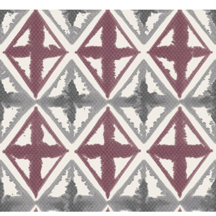 Diamond Block Port by Winfield Thybony Designer Wallcovering WINFIELD THYBONY NON WOVEN - 100% United States - Horizontal: - and Vertical: 25.25 27 - Swanky Fabrics -
