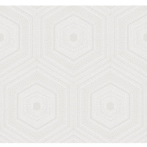 Winfield Thybony Wallpaper Concentric Groove Cream