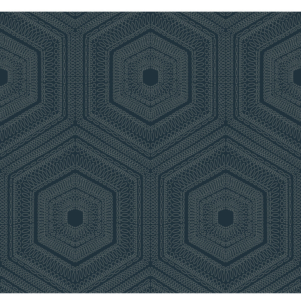 Concentric Groove Deep Navy by Winfield Thybony Wallcovering Winfield Thybony Wallcovering Concentric Groove Deep NavyWallcovering WINFIELD THYBONY NON WOVEN - 100% United States </p><p>Repeat: H: , V: 12.625 27 - Fabric Carolina -