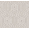Winfield Thybony Wallpaper Concentric Groove Buff