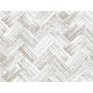 Winfield Thybony Wallpaper Brushed Thatch Taupe