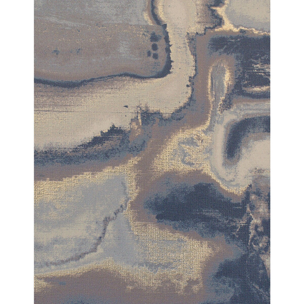 On The Rocks Blue by Winfield Thybony Wallcovering Winfield Thybony Wallcovering On The Rocks BlueWallcovering WINFIELD THYBONY MYLAR ON NON WOVEN - 100% United States </p><p>Repeat: H: , V: 38.375 54 - Fabric Carolina -