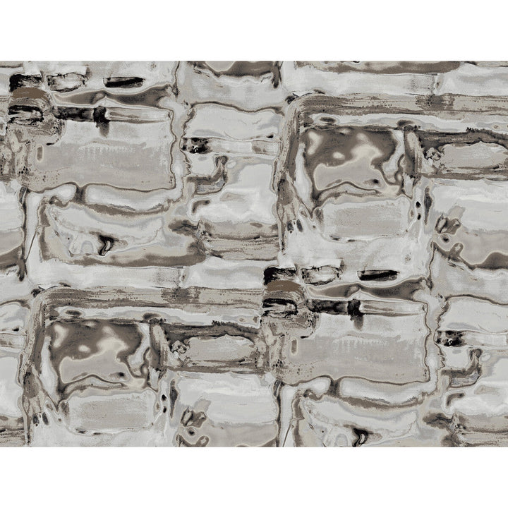 On The Rocks Warm Gray by Winfield Thybony Designer Wallcovering WINFIELD THYBONY MYLAR ON NON WOVEN - 100% United States - Horizontal: - and Vertical: 38.375 54 - Swanky Fabrics -
