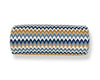 Rainbow Mountain Crewel Pillow 21 X 7 - Denim Gold WWBADK273390003 by Scalamandre Designer Pillow