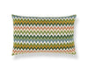 Rainbow Mountain Crewel Pillow 22 X 14 - Forest Clay WWLBDK273390002 by Scalamandre Designer Pillow