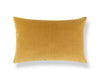 Tudor Velvet Pillow 22 X 14 - Brass WWLBDK273420004 by Scalamandre Designer Pillow