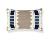 Mistral Pillow 22 X 14 - Stone Denim WWLBDK273430002 by Scalamandre Designer Pillow