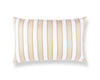 Piano Stripe Pillow 22 X 14 - Flax WWLBDK273450001 by Scalamandre Designer Pillow