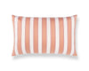Piano Stripe Pillow 22 X 14 - Peach WWLBDK273450002 by Scalamandre Designer Pillow