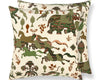 Legends Pillow 22 X 22 - Olive Adobe WWSDDK166620002 by Scalamandre Designer Pillow