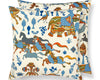 Legends Pillow 22 X 22 - Tropical Blue WWSDDK166620003 by Scalamandre Designer Pillow