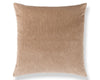 Tudor Velvet Pillow 22 X 22 - Fawn WWSDDK273420003 by Scalamandre Designer Pillow