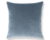 Tudor Velvet Pillow 22 X 22 - Federal Blue WWSDDK273420009 by Scalamandre Designer Pillow