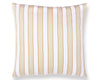 Piano Stripe Pillow 22 X 22 - Flax WWSDDK273450001 by Scalamandre Designer Pillow