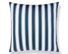 Piano Stripe Pillow 22 X 22 - Porcelain WWSDDK273450006 by Scalamandre Designer Pillow