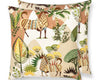 Llamas Pillow 24 X 24 - Leaf Terracotta WWSEDK166610002 by Scalamandre Designer Pillow