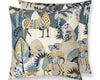 Llamas Pillow 24 X 24 - Bluestone Wheat WWSEDK166610003 by Scalamandre Designer Pillow