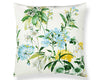 Parfumerie Pillow 24 X 24 - Blue Yellow WWSEDK166630003 by Scalamandre Designer Pillow