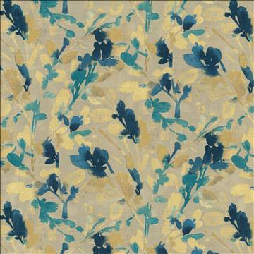 Kasmir Fabric Waterleaf Indigo