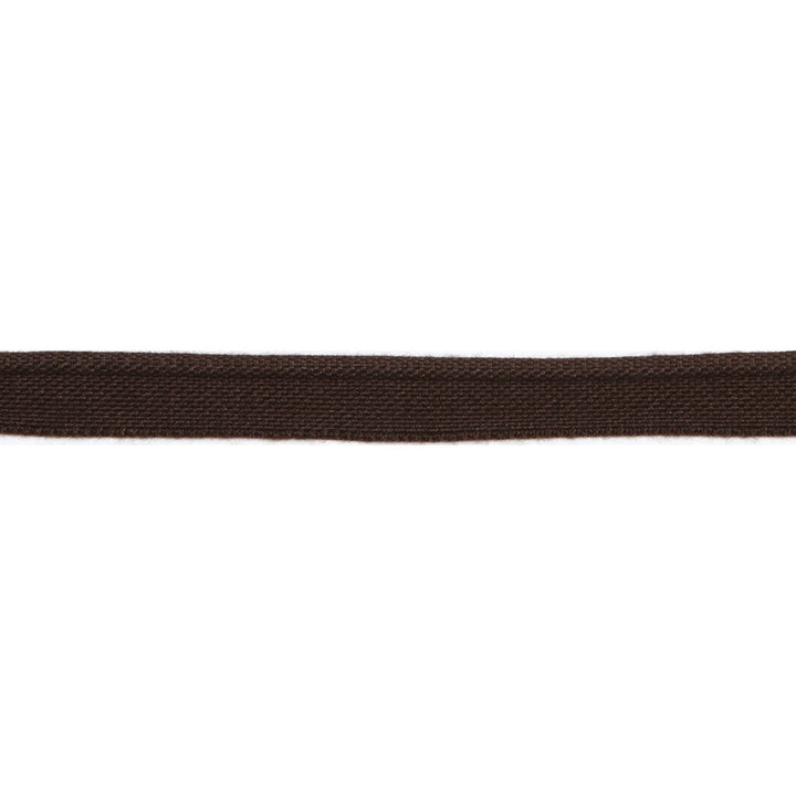 Versailles 1/8" Piping Woven Lip Cord Chocolate by Europatex Designer Fabric Versailles 64% Rayon, 36% Cotton 0.13 inches - Swanky Fabrics -