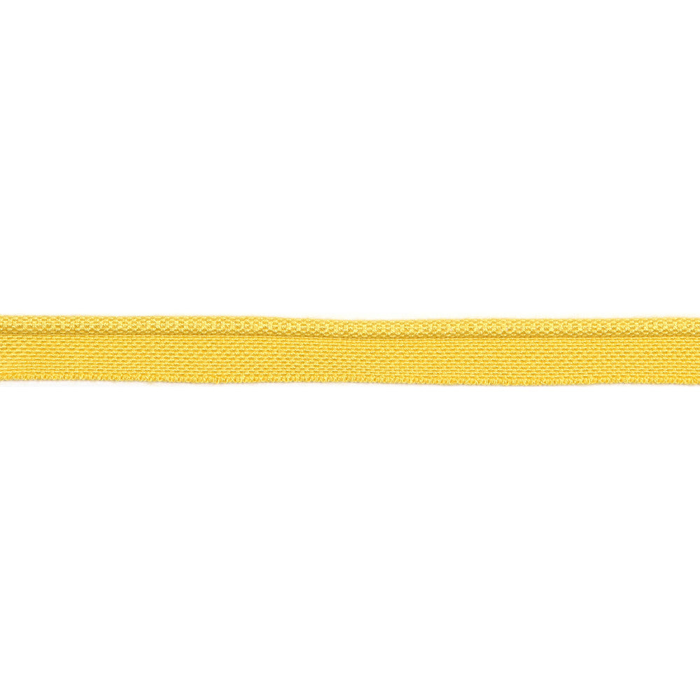 Versailles 1/8" Piping Woven Lip Cord Gold by Europatex Designer Fabric Versailles 64% Rayon, 36% Cotton 0.13 inches - Swanky Fabrics -