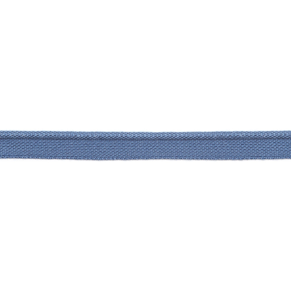 Versailles 1/8" Piping Woven Lip Cord Lapis by Europatex Designer Fabric Versailles 64% Rayon, 36% Cotton 0.13 inches - Swanky Fabrics -