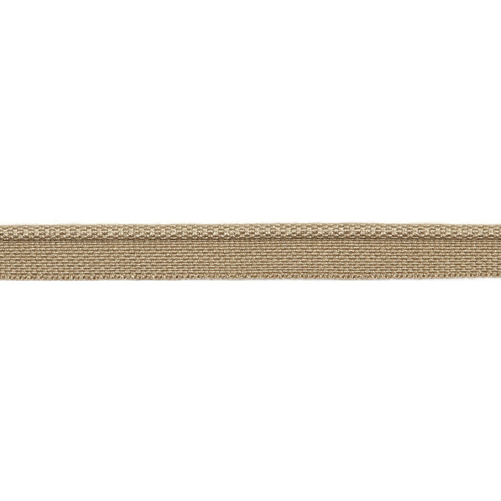 Versailles 1/8" Piping Woven Lip Cord Sand by Europatex Designer Fabric Versailles 64% Rayon, 36% Cotton 0.13 inches - Swanky Fabrics -
