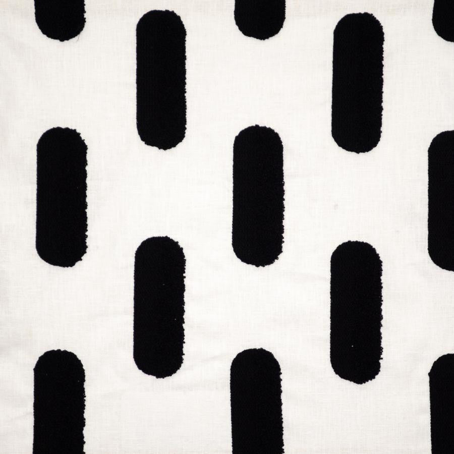 Ximena # 435 Zebra by Maxwell Designer Fabric Color Theory-Vol. Ix Birchbark 45% ACRYLIC
38% COTTON
14% POLYESTER
3% LINEN EMB. - 100% ACRYLIC INDIA V-6.5" H-7.5" 54"EMB.52" - Swanky Fabrics -