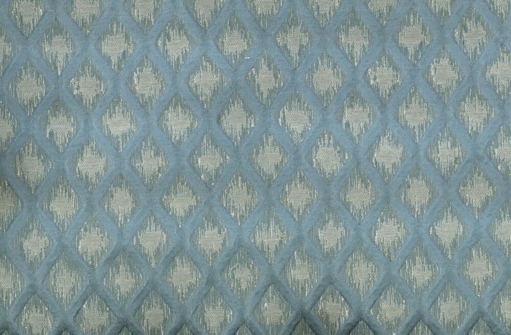 Xavier Cadet by Norbar Designer Fabric PARAMOUNT 43% POLYESTER 32% LINEN CHINA 2"V 1 1/2"H 57 - Swanky Fabrics -