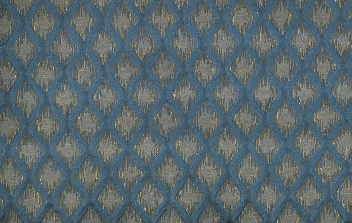 Xavier Riviera by Norbar Designer Fabric PARAMOUNT 43% POLYESTER 32% LINEN CHINA 2"V 1 1/2"H 57 - Swanky Fabrics -
