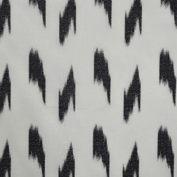 Yumi # 514 Charcoal by Maxwell Designer Fabric Sheer Craft 100% POLYESTER TURKEY V-7.5" H-6.3" 118" - Swanky Fabrics -